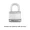 Master Lock 6.34 in. H X 1.34 in. W X 3.91 in. L Steel Ball Bearing Locking Weather-Resistant Padloc M5XKADCCSEN - alternate 7